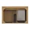 James Martin Vanities 36'' Single Vanity, Light Natural Oak w/ 3 CM Arctic Fall Solid Surface Top 424-V36-LNO-3AF - alternate 6
